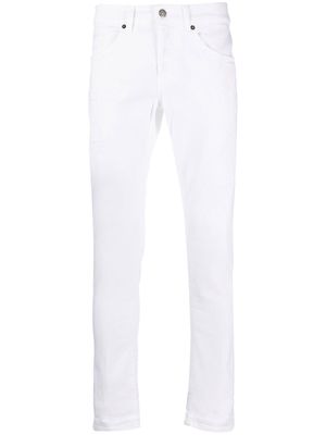 DONDUP slim-fit cotton jeans - White