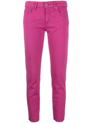 DONDUP slim-fit cropped jeans - Pink