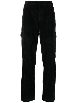 DONDUP straight-leg cargo trousers - Black