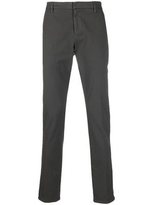 DONDUP straight-leg chino trousers - Grey