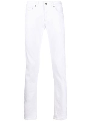 DONDUP straight-leg cotton jeans - White