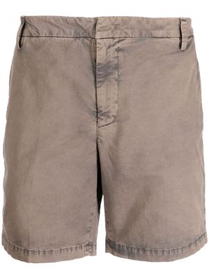 DONDUP straight-leg denim shorts - Brown