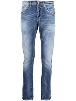 DONDUP straight-leg washed jeans - Blue