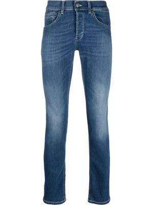 DONDUP stretch-cotton straight-leg jeans - Blue