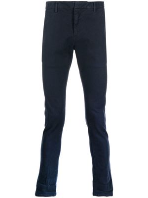 DONDUP tapered-leg chino trousers - Blue