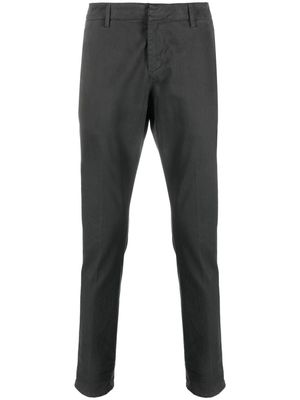 DONDUP tapered-leg chino trousers - Grey