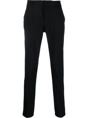DONDUP tapered virgin-wool trousers - Black