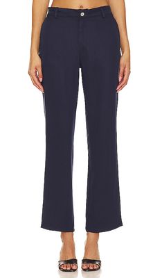 DONNI. Carpenter Pant in Navy