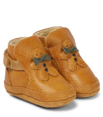 Donsje Baby Aggas Lining leather booties