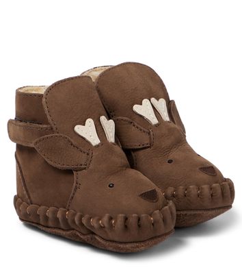 Donsje Baby Kapi nubuck leather boots