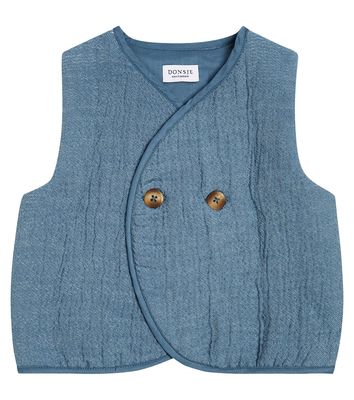 Donsje Baby Narini cotton-blend vest
