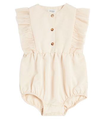 Donsje Baby Odine jersey and tulle bodysuit