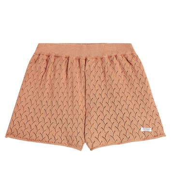 Donsje Canae pointelle cotton shorts