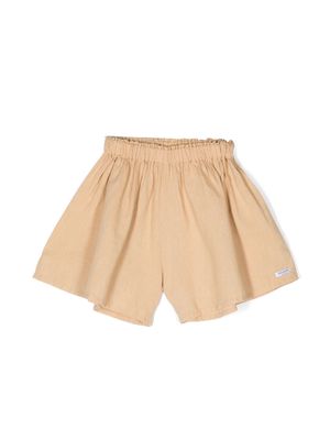 Donsje Jorin linen shorts - Neutrals