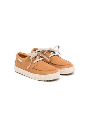 Donsje lace-up deck shoes - Brown