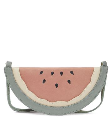 Donsje Nanoe Watermelon leather shoulder bag