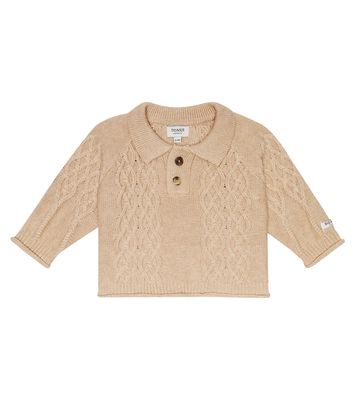 Donsje Reeder cable-knit cotton sweater