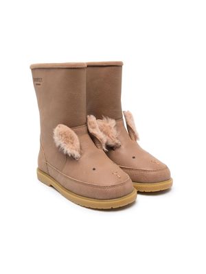 Donsje Wadudu bunny-shaped boots - Neutrals