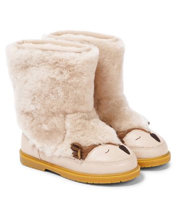 Donsje Wadudu Exclusive Lining faux fur boots
