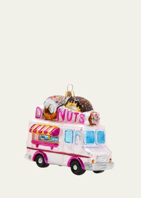 Donut Truck Christmas Ornament