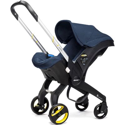 Doona Convertible Infant Car Seat/Compact Stroller System in Marine- Navy 