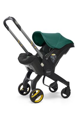 Doona Convertible Infant Car Seat/Compact Stroller System with Base in Racing Green