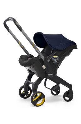 Doona Convertible Infant Car Seat/Compact Stroller System with Base in Royal Blue