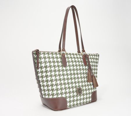 Dooney & Bourke Houndstooth Career Tote