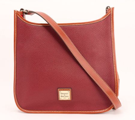 Dooney & Bourke Pebble Leather Messenger Bag