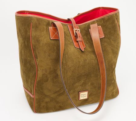 Dooney  Bourke Archives 1997 Suede Large Tote