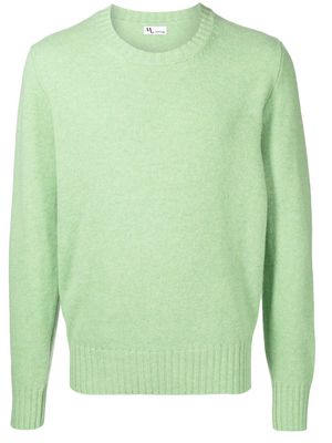 Doppiaa knitted crew-neck jumper - Green