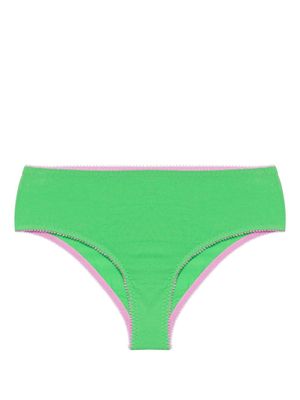 Dora Larsen Angie mid-rise briefs - Green