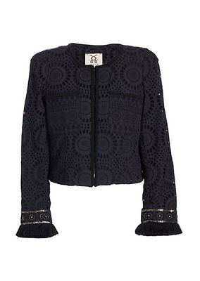 Dori Embroidered Cotton Jacket