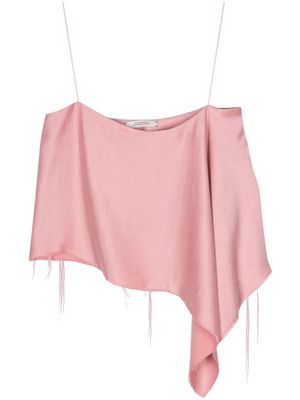 Dorothee Schumacher asymmetric-design top - Pink