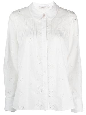 Dorothee Schumacher broderie-anglaise cotton shirt - White