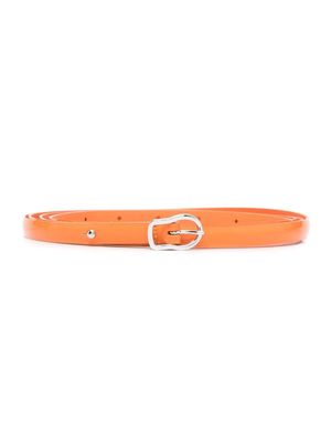 Dorothee Schumacher buckle-fastening leather belt - Orange