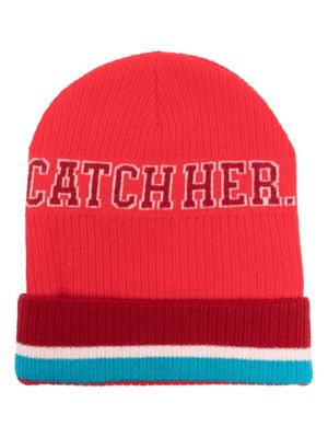 Dorothee Schumacher Catch Her If You Can wool beanie - Red