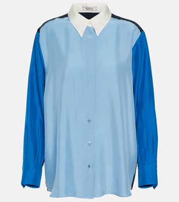Dorothee Schumacher Colorblock silk blouse
