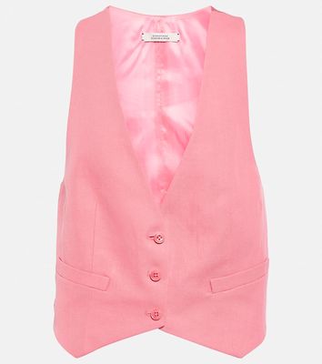 Dorothee Schumacher Colorful Lightness cotton and linen vest