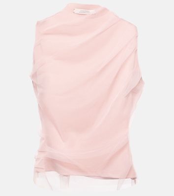 Dorothee Schumacher Draped tulle top