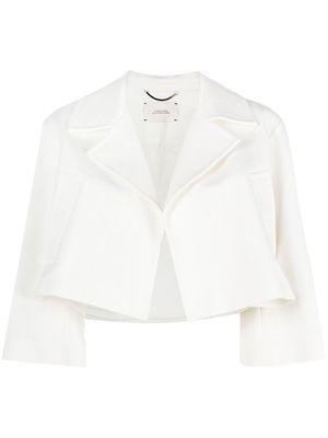 Dorothee Schumacher Emotional Essence cropped jacket - White