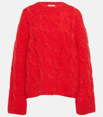 Dorothee Schumacher Fluffy Touch cable-knit sweater