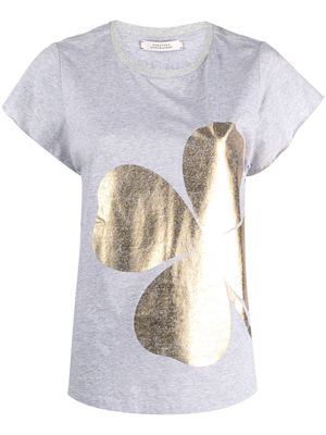 Dorothee Schumacher graphic-print cotton T-shirt - Grey