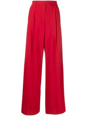Dorothee Schumacher high-waisted palazzo pants - Red