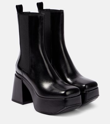 Dorothee Schumacher Platform leather Chelsea boots