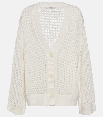 Dorothee Schumacher Pointelle wool and cashmere cardigan