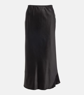 Dorothee Schumacher Sense of Shine silk-blend midi skirt