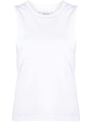 Dorothee Schumacher sleeveless cotton tank top - White