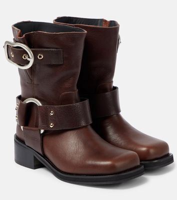 Dorothee Schumacher Strong Femininity leather ankle boots