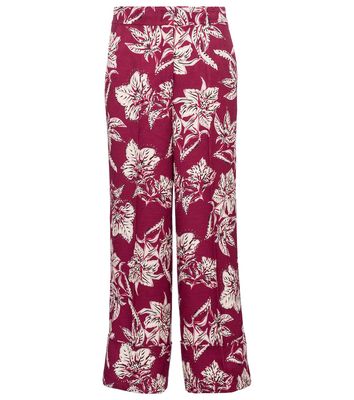 Dorothee Schumacher Structured Florals high-rise straight pants